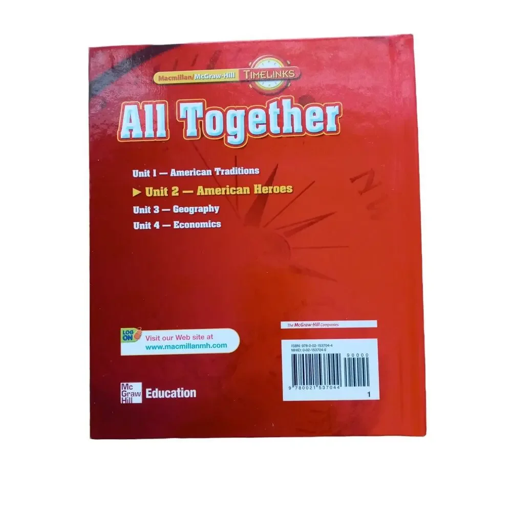 All Together American Heroes Georgia Unit 2 Macmillan McGraw-Hill Homeschool BK